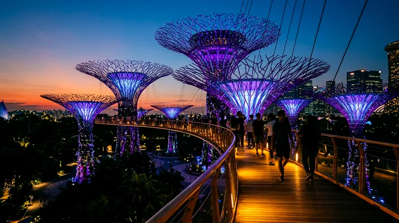 Gardens by the Bay Light Show: Free vs Paid Experience